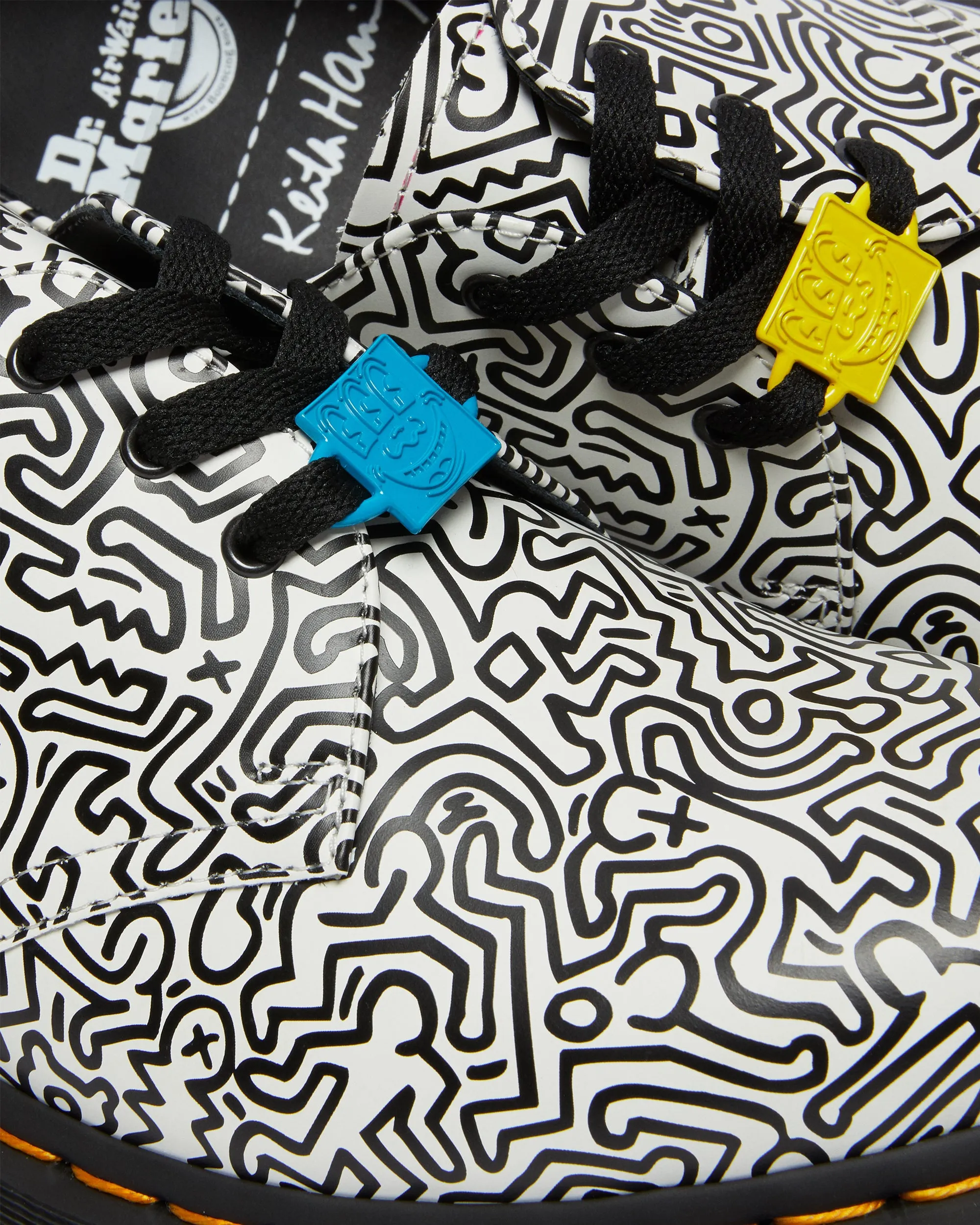 1461 KH FIG BLACK WHITE KEITH HARING FIG OXFORD