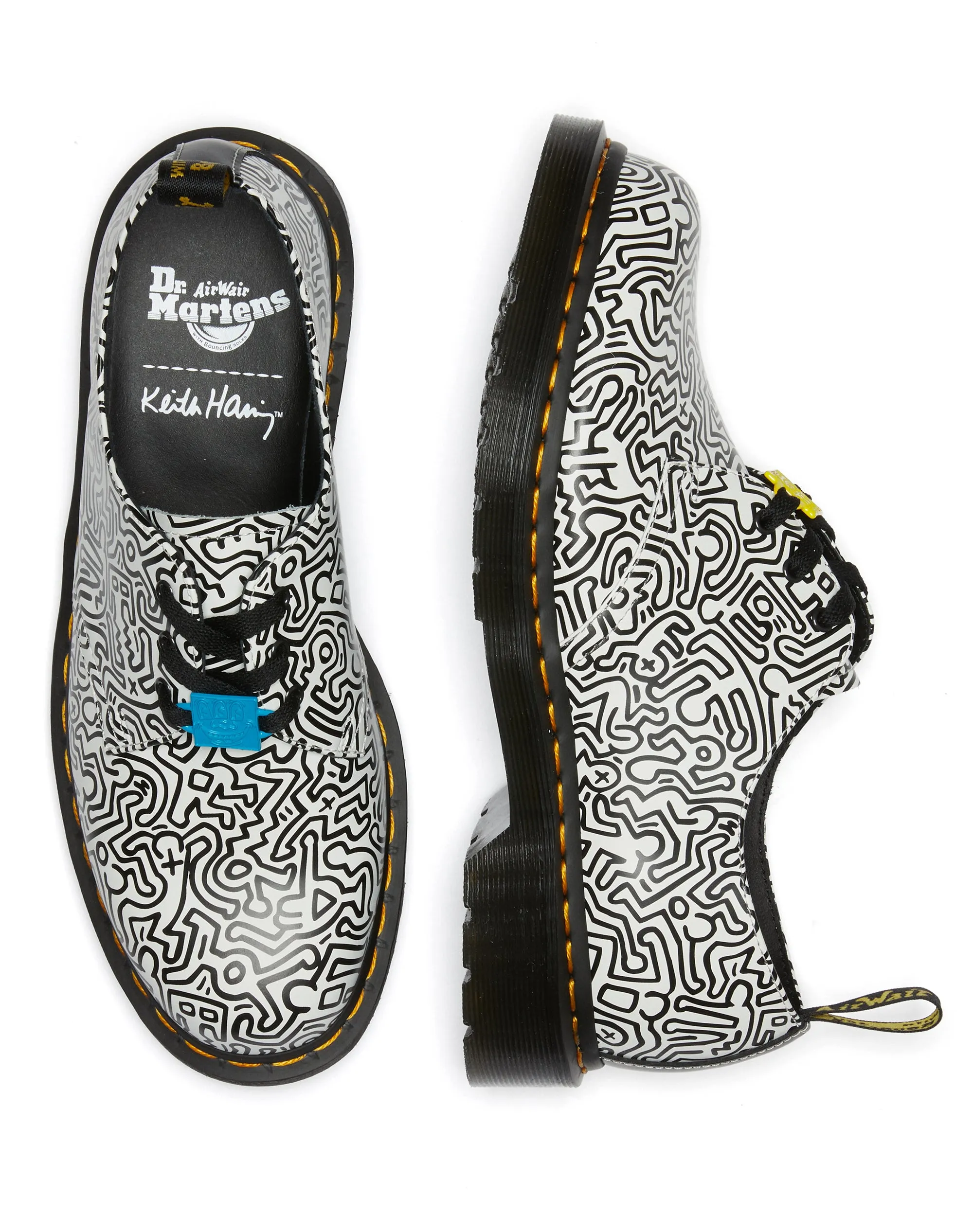 1461 KH FIG BLACK WHITE KEITH HARING FIG OXFORD