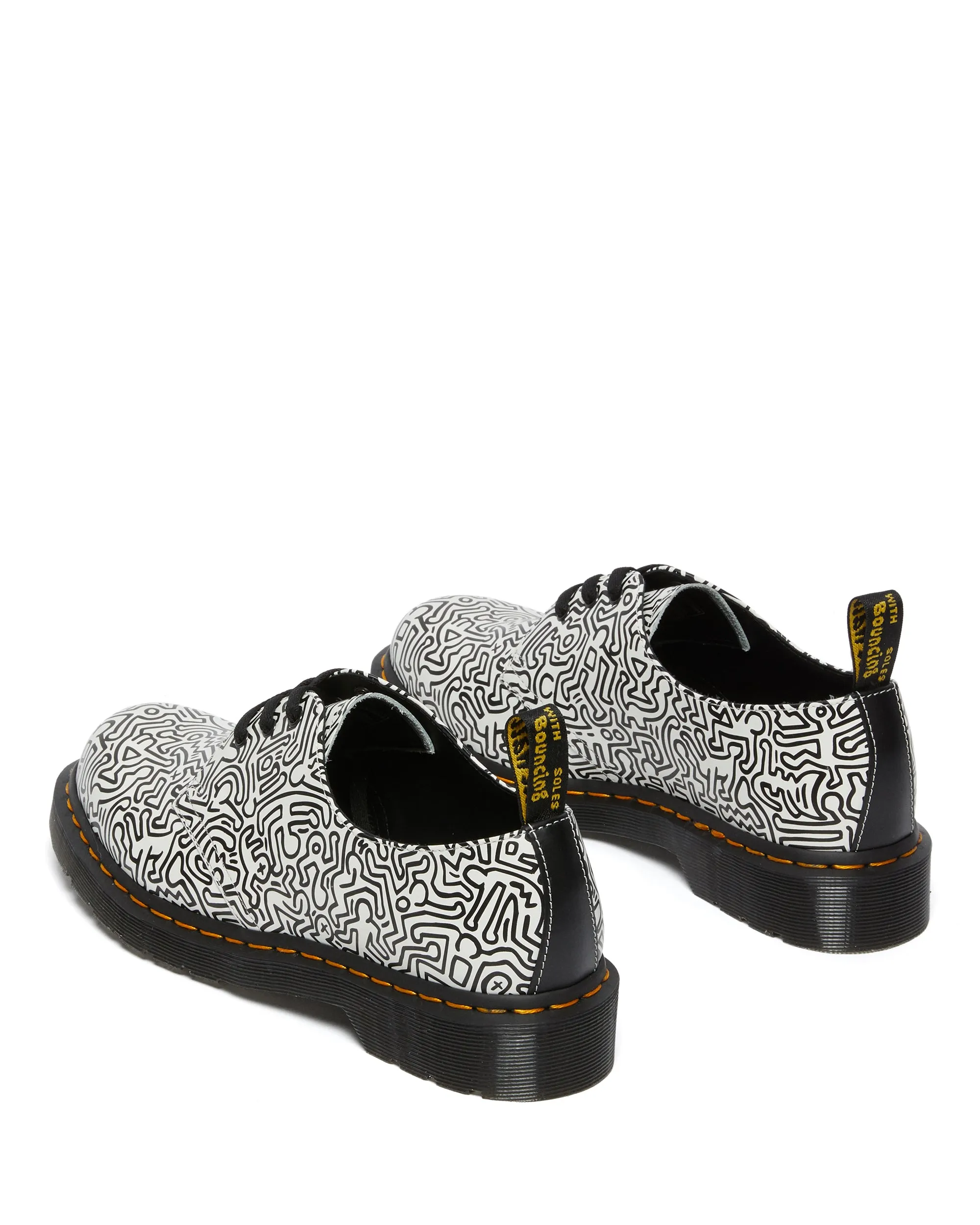 1461 KH FIG BLACK WHITE KEITH HARING FIG OXFORD