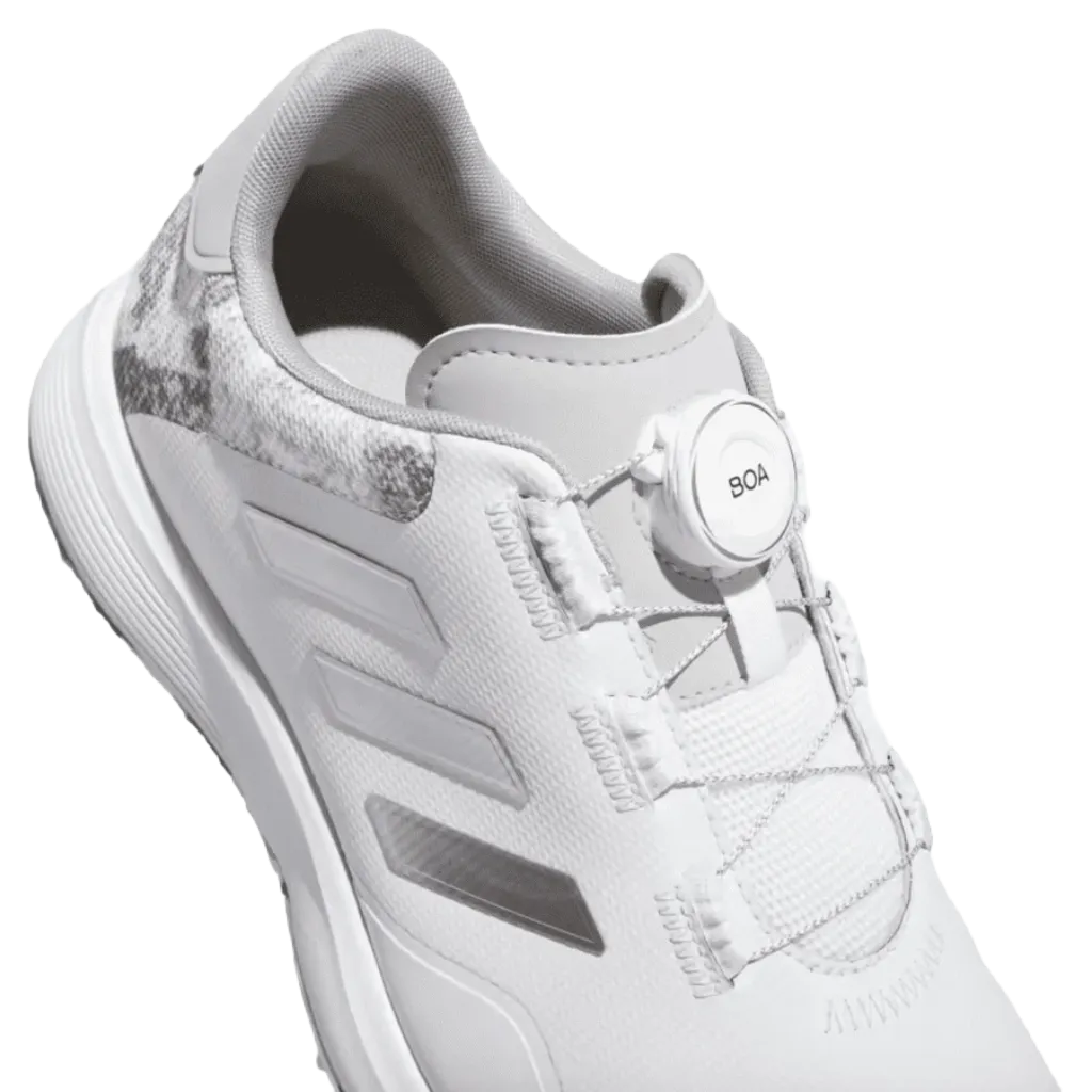 Adidas 2023 S2G BOA Men's Wide Golf Shoes - White