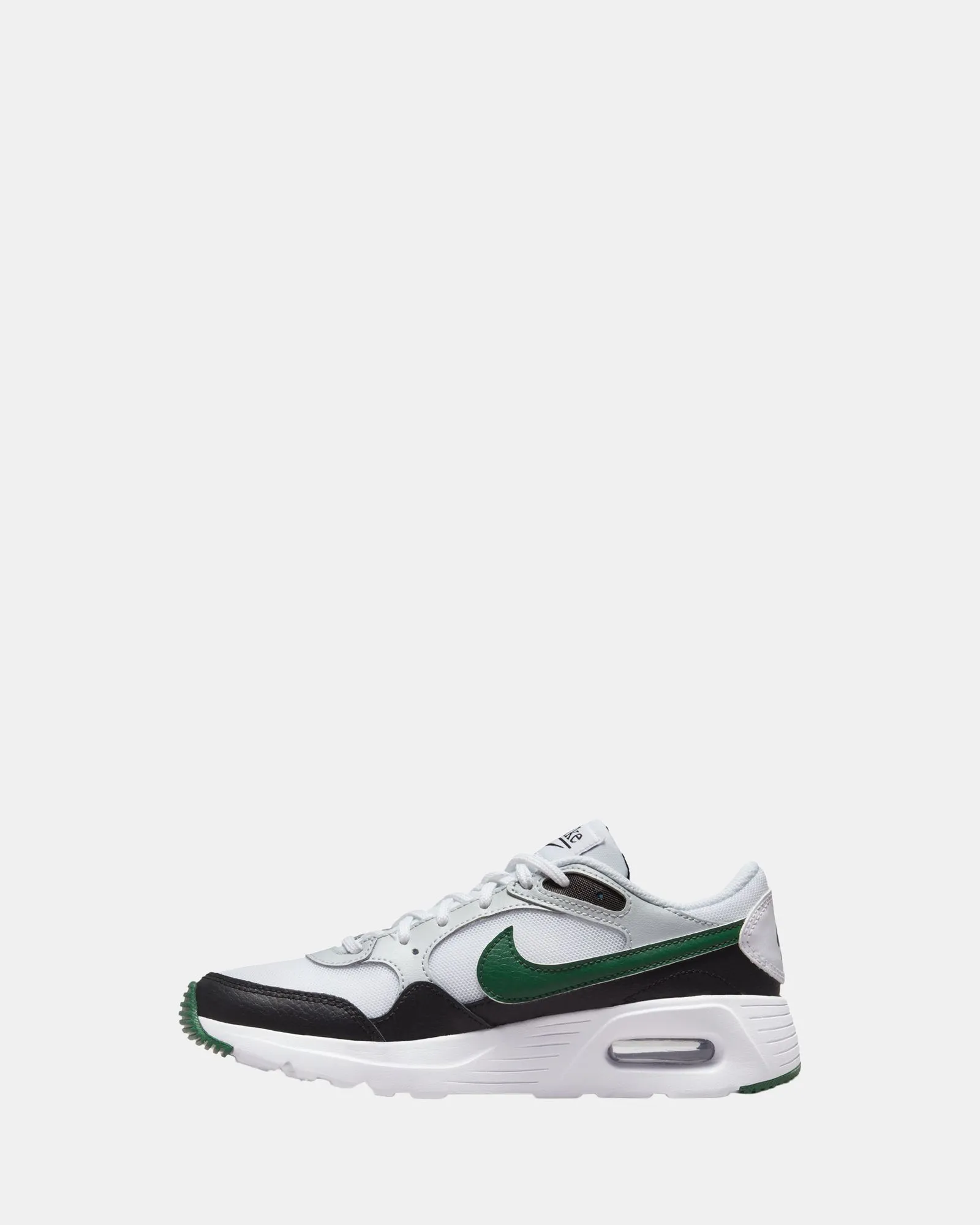 Air Max Grade School White/Gorg Green/Black