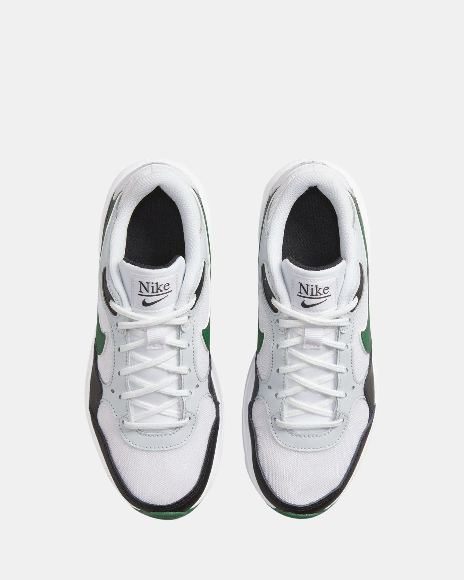 Air Max Grade School White/Gorg Green/Black