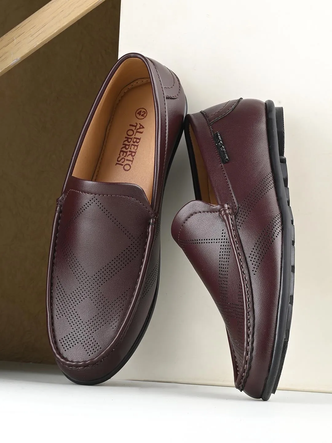 Alberto Torresi Neuss Bordo Men's Loafers