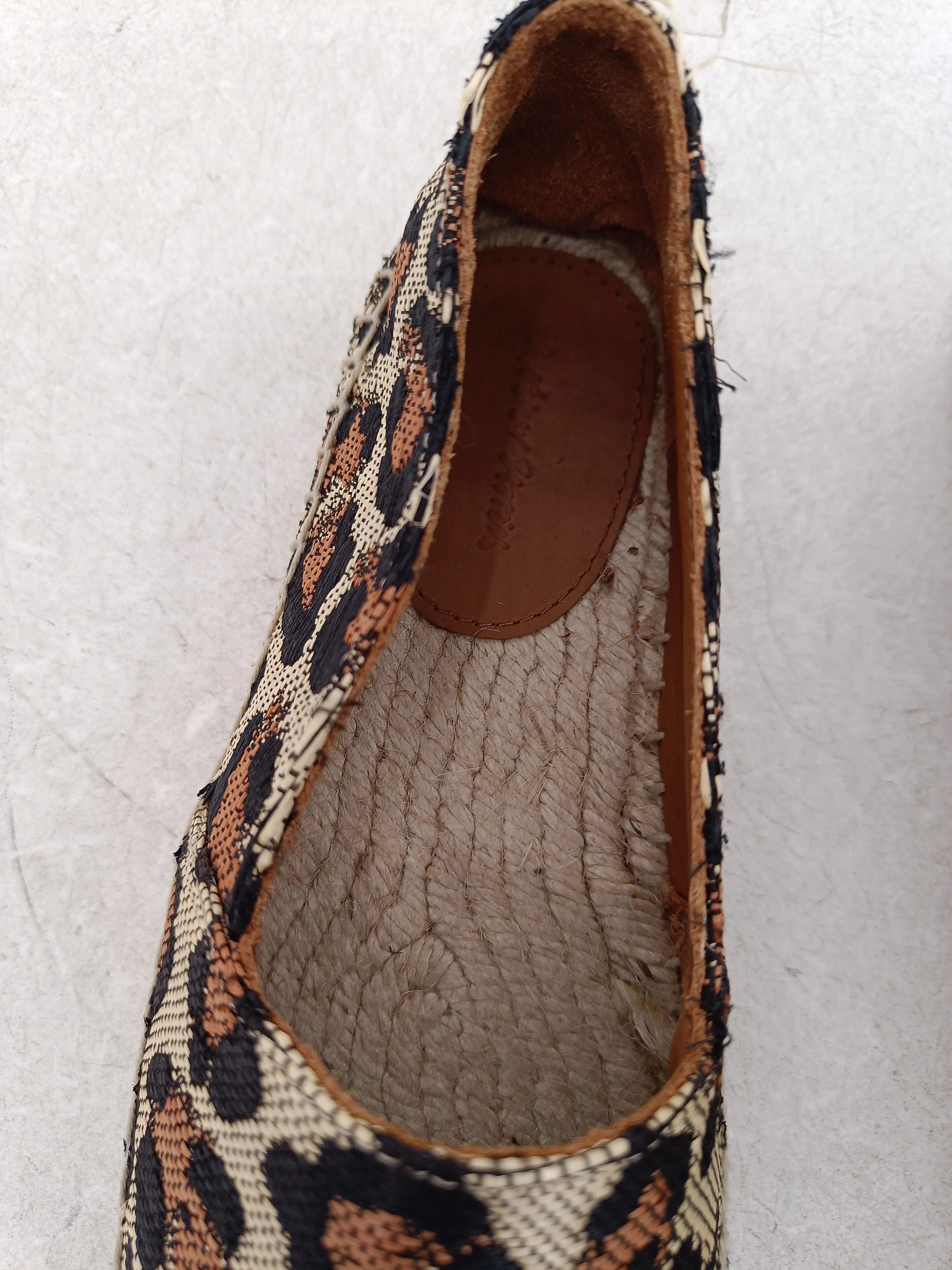 & Other Stories Women's Flat Shoes UK 4.5 Tan 100% Other