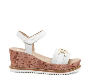 ARA PARMA BUCKLE CORK WEDGE SANDAL 51102