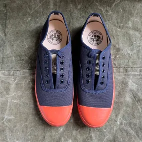 ARCHIVE SALE - MK 1 LACE UP, NAVY/ORANGE