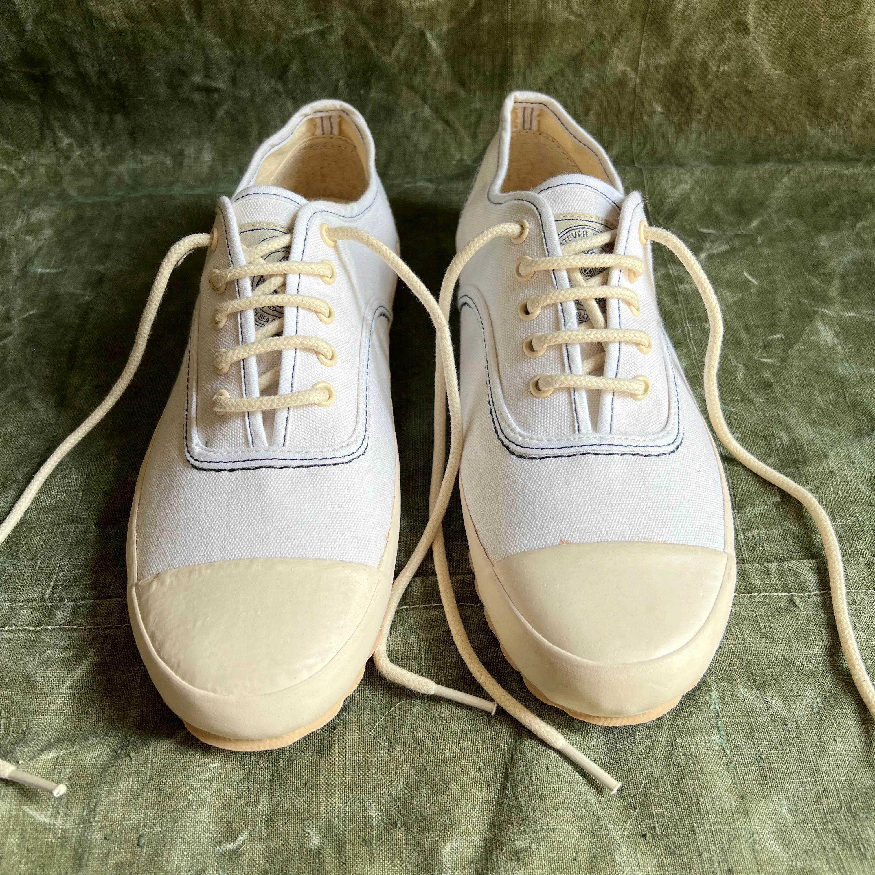 ARCHIVE SALE - MK 1 LACE UP, WHITE/ECRU