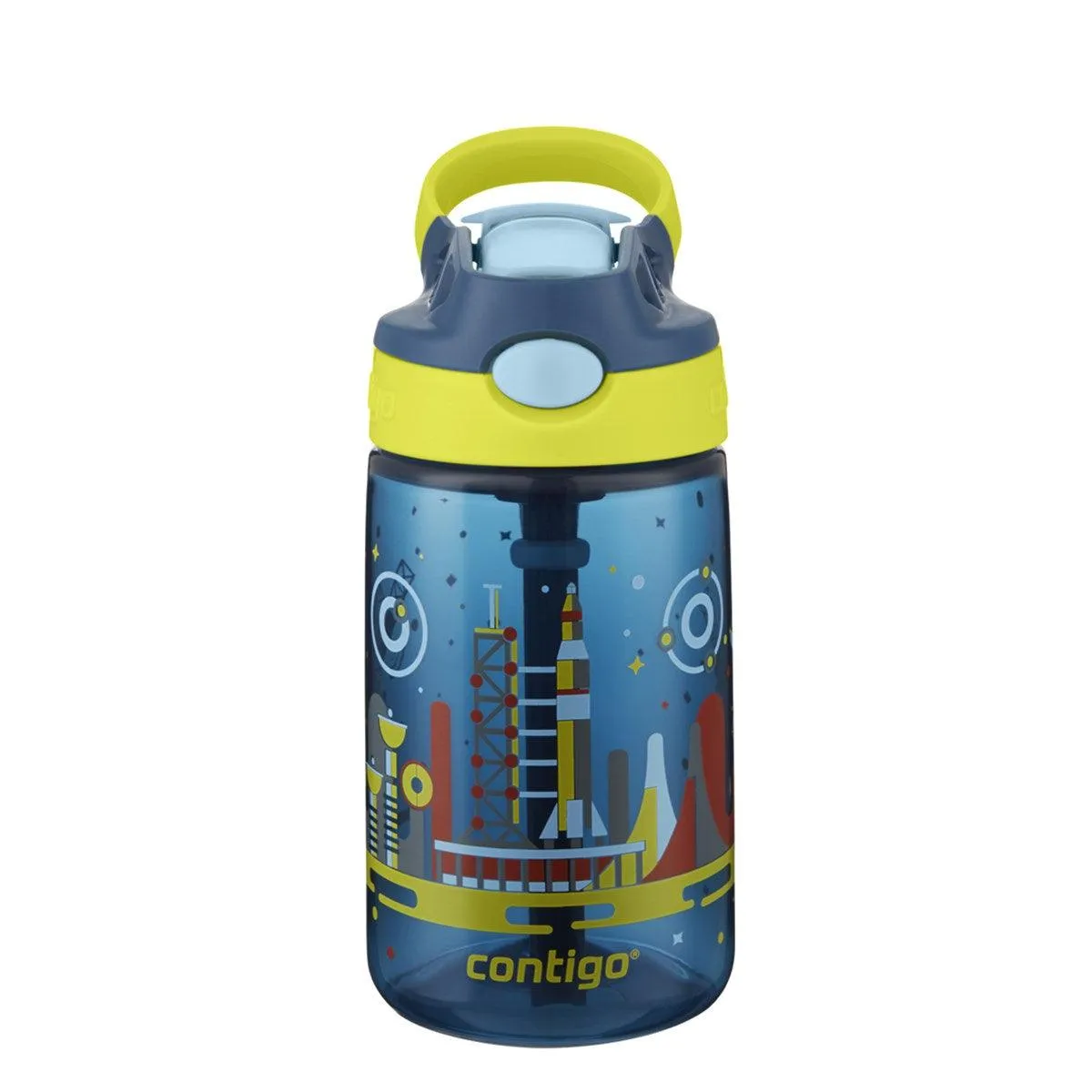 Contigo Gizmo Flip Uzay Tritan ocuk Suluu 420ML Mavi