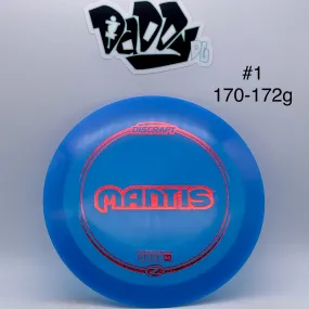 Discraft Mantis Z Distance Driver