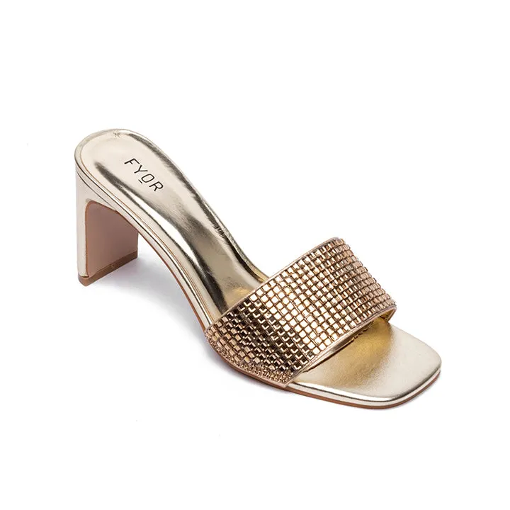 Embellished Square Toe Sandal HL 100