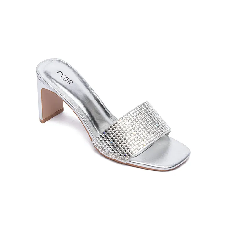 Embellished Square Toe Sandal HL 100