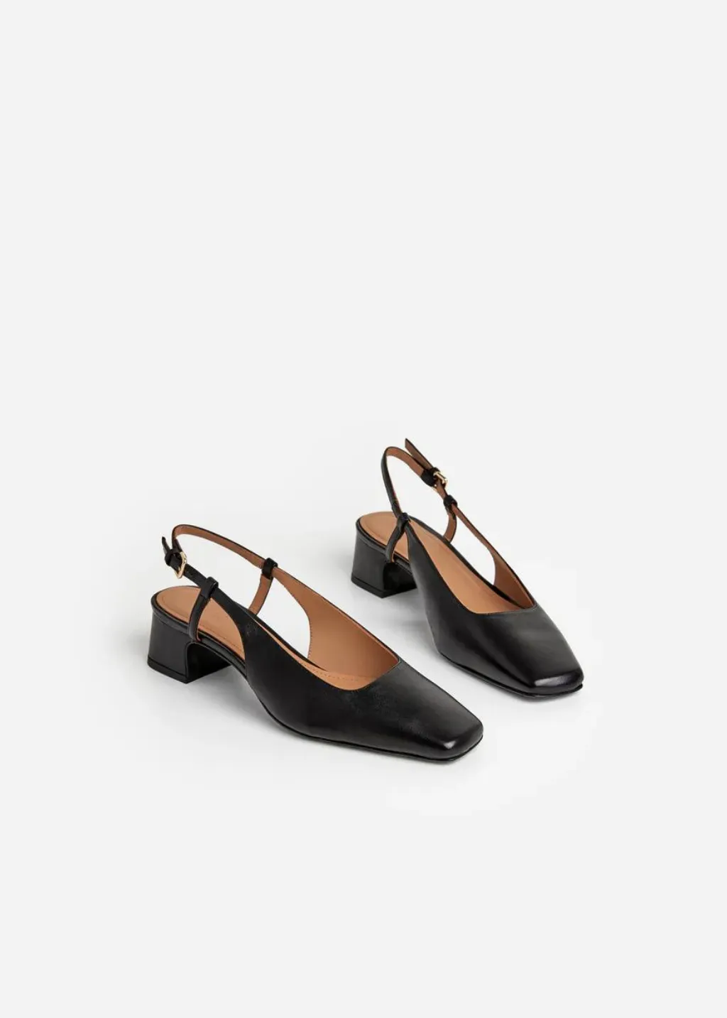 Flattered Elin Sling Back in Black