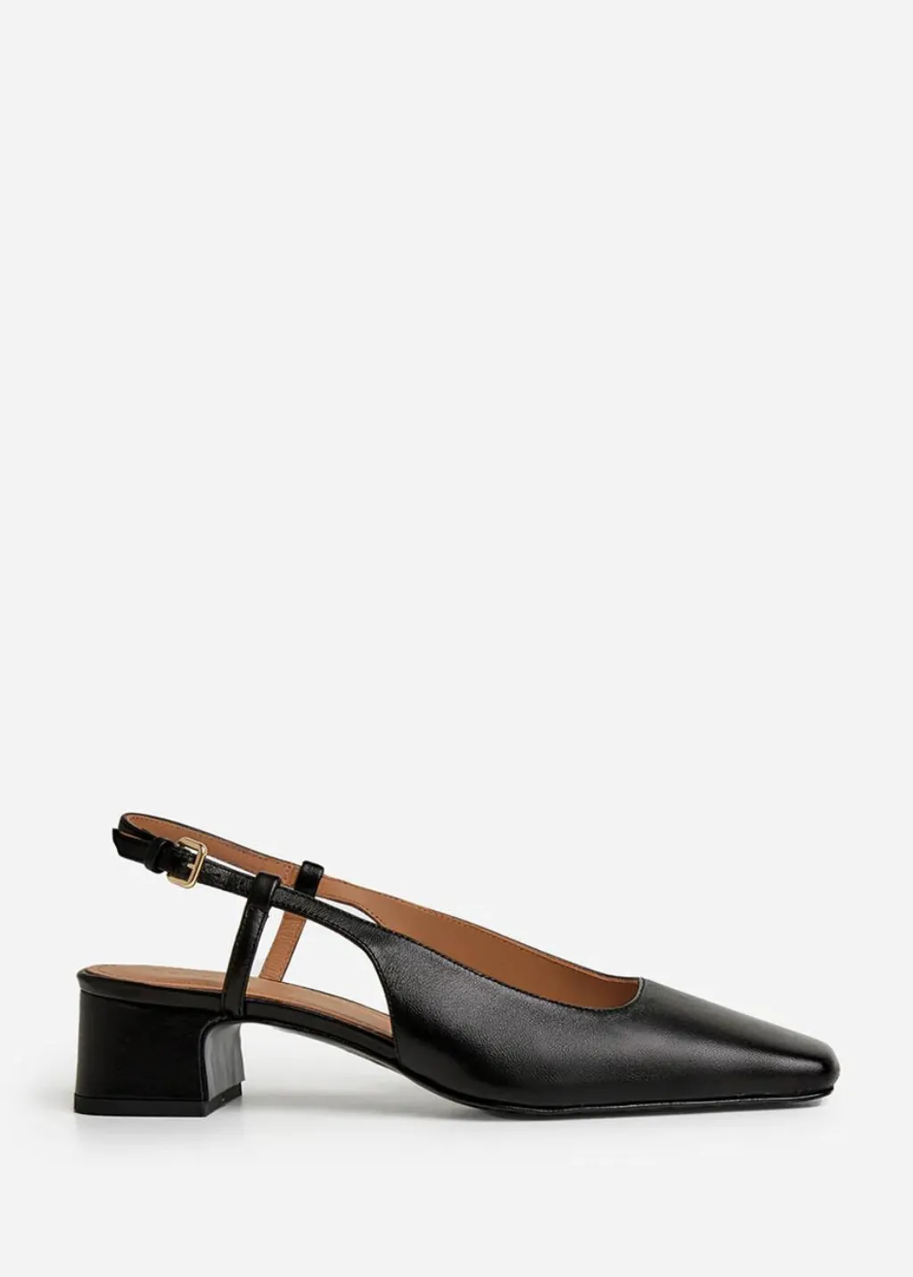 Flattered Elin Sling Back in Black