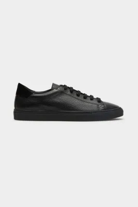 GCV2 Low Sneaker - Black Leather Grain