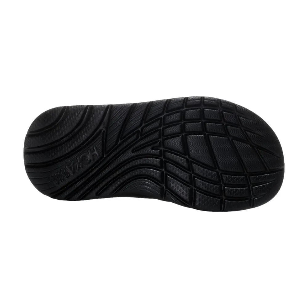 HOKA ONE ONE W ORA RECOVERY FLIP-BLACK / DARK GU