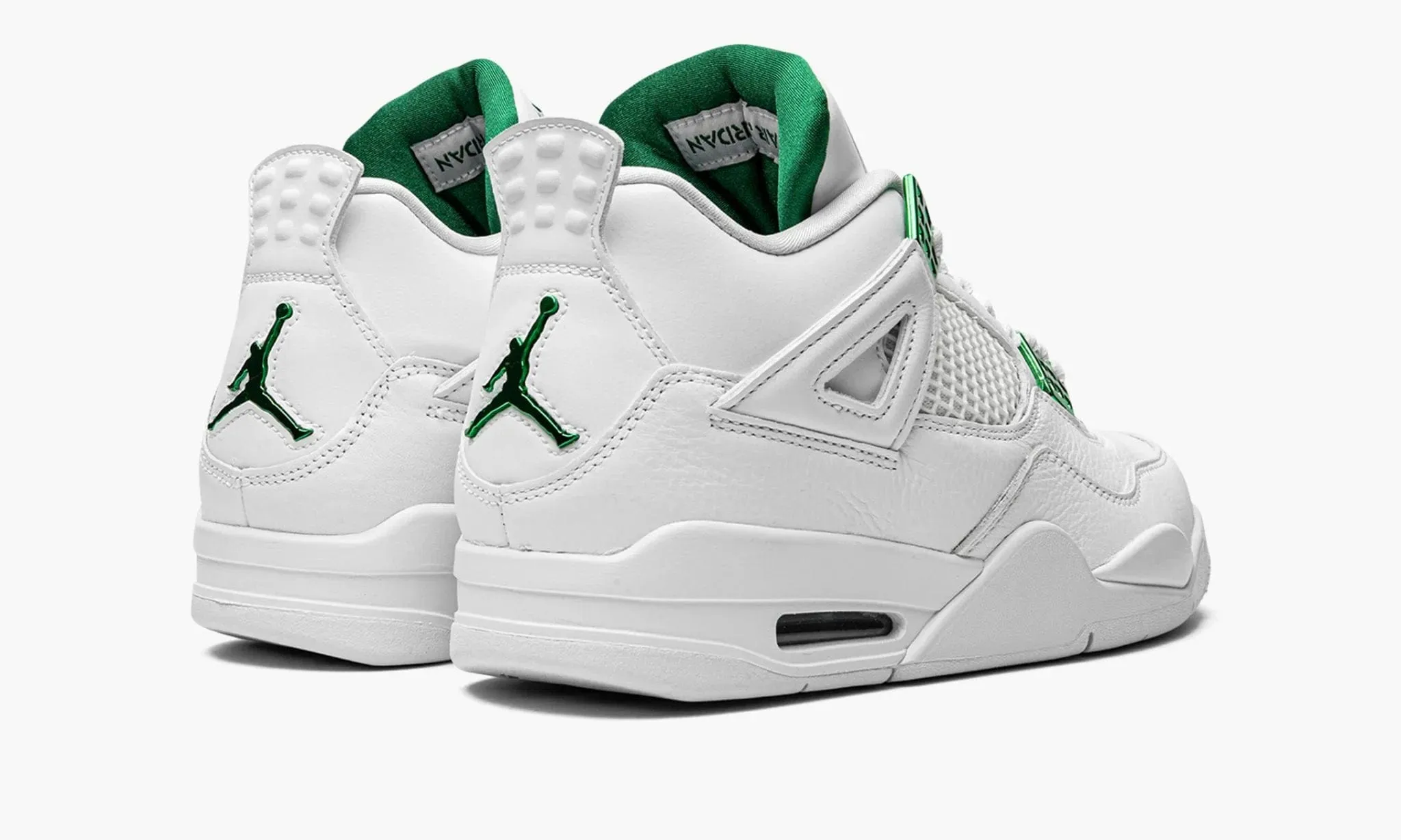 JORDAN 4 METALLIC GREEN