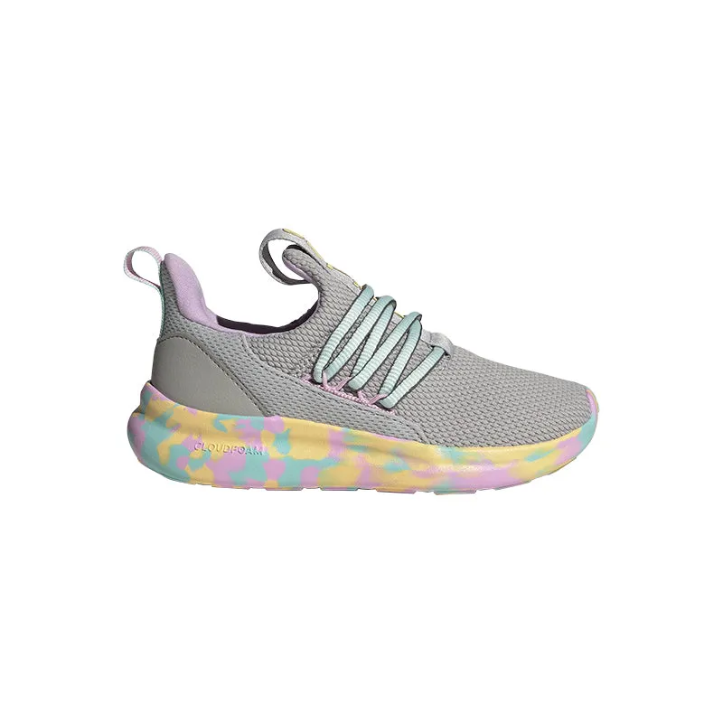 Kid's Preschool Lite Racer Adapt 7.0 Grey/Flash Aqua/Lilac