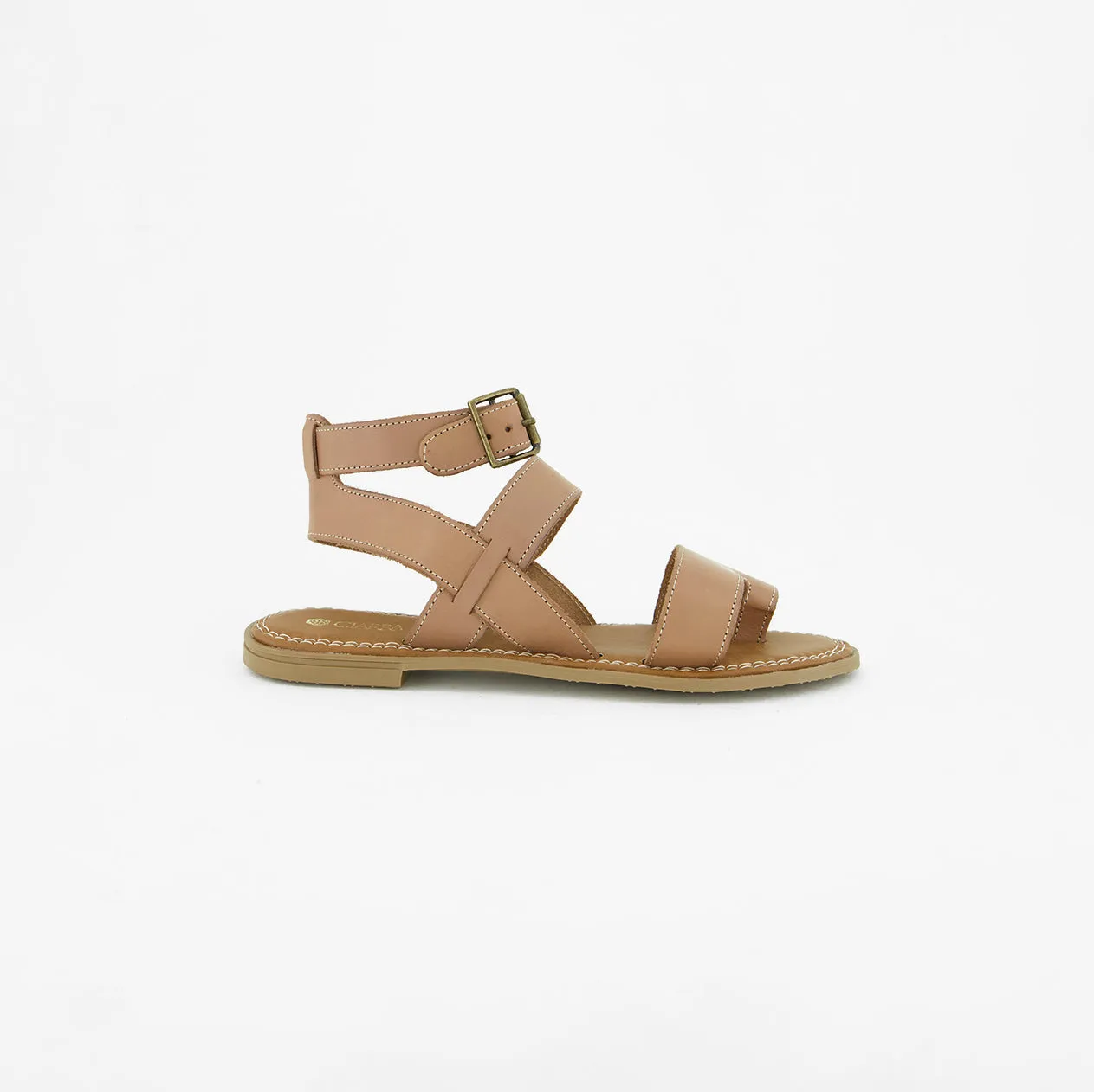 Leather Gladiator Sandal.