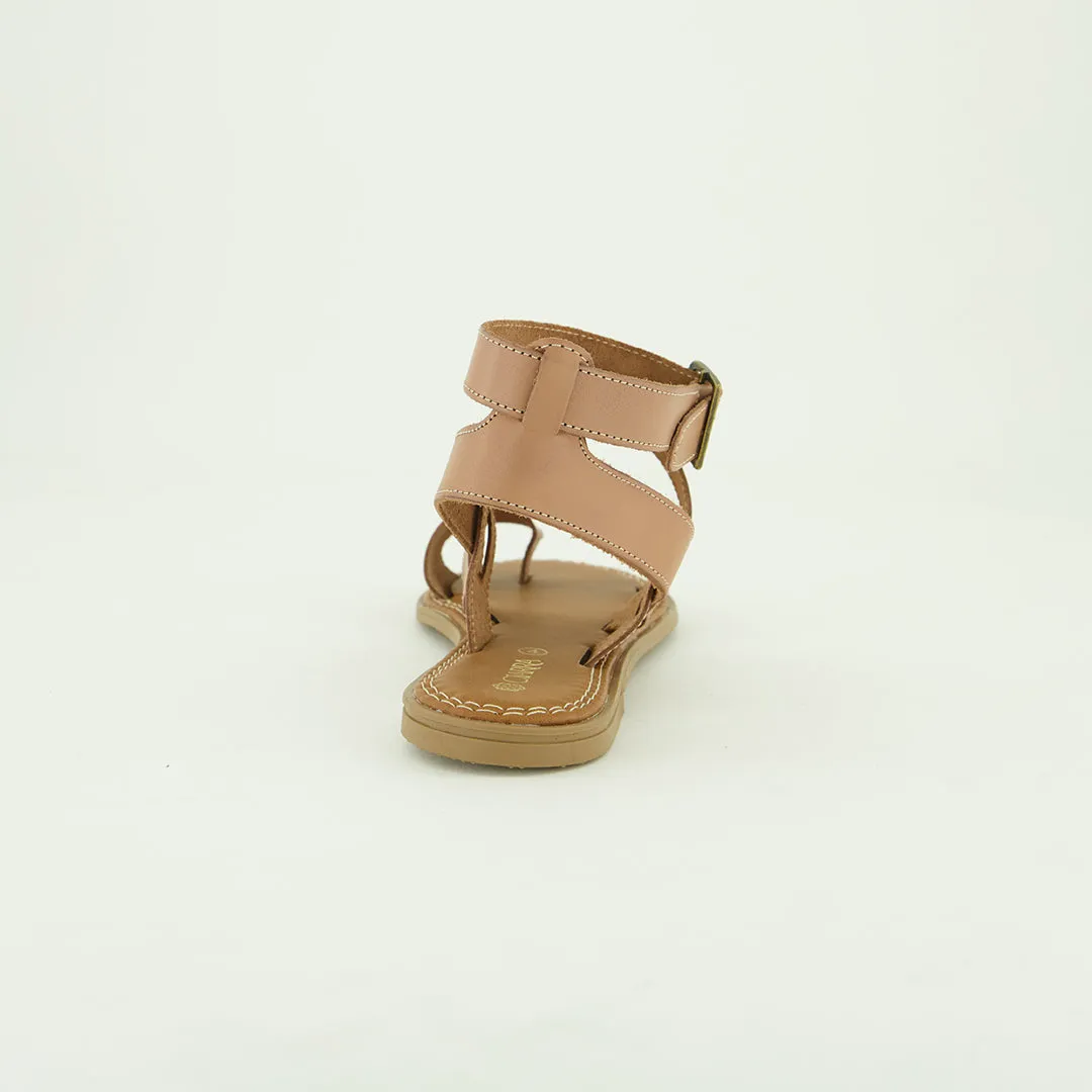 Leather Gladiator Sandal.