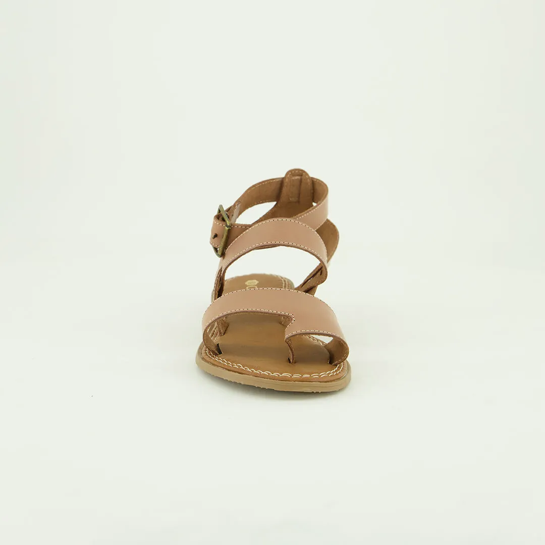 Leather Gladiator Sandal.