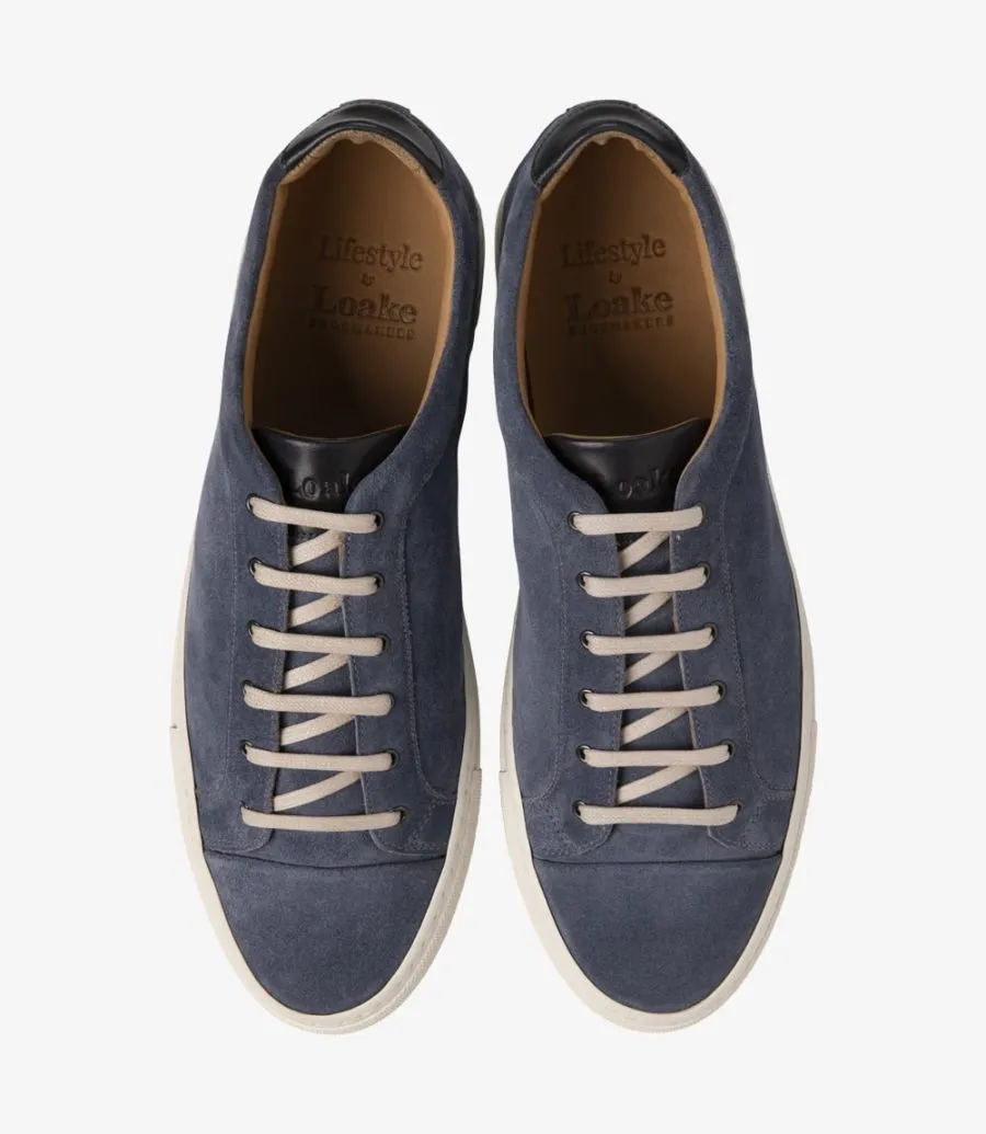 LOAKE  Dash - Suede Sneakers -  Light Blue