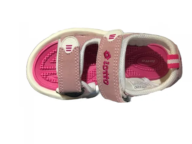 Lotto Las Rochas Infant R1041 lt pink/lt fux girl's sandal