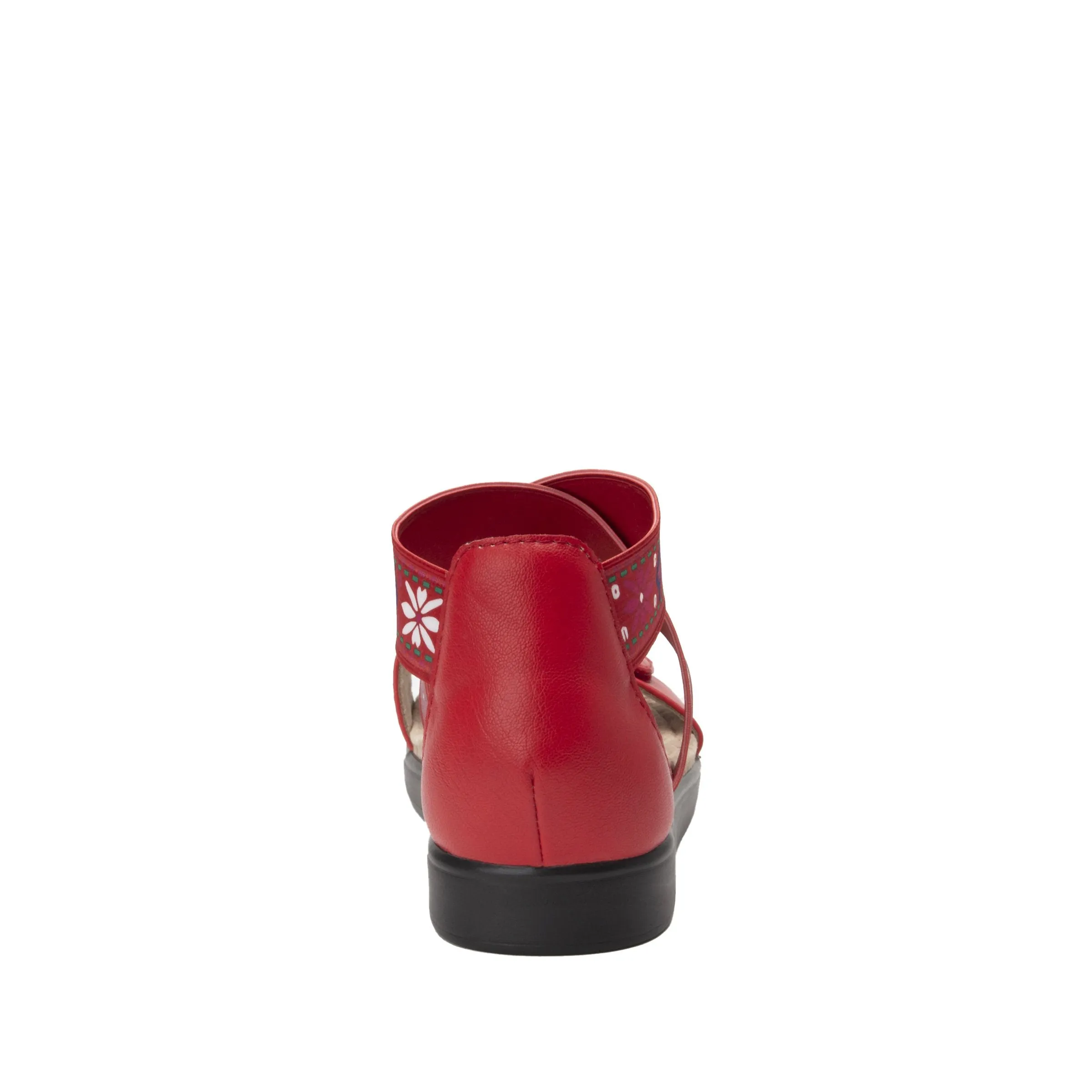 Lucia Red Sandal