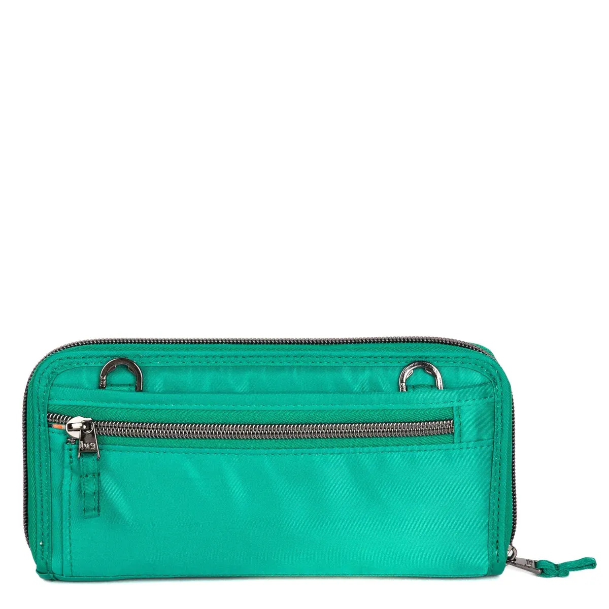 LUG Kickflip SE Convertible RFID Wallet in Kelly Green