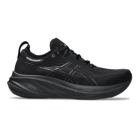 Men's Asics GEL-Nimbus 26, Black/Black, 11 D Medium