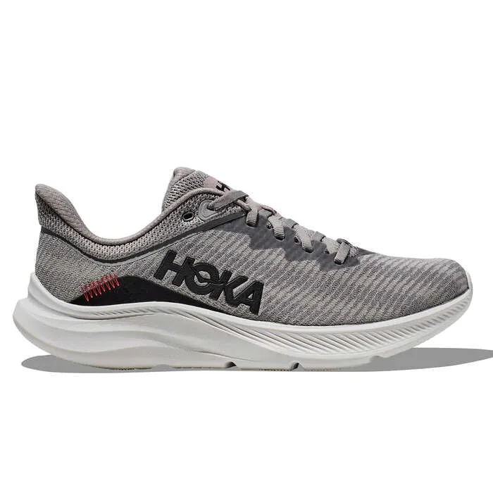 Men's Hoka One One Solimar, Limestone/Black, 9 D Medium