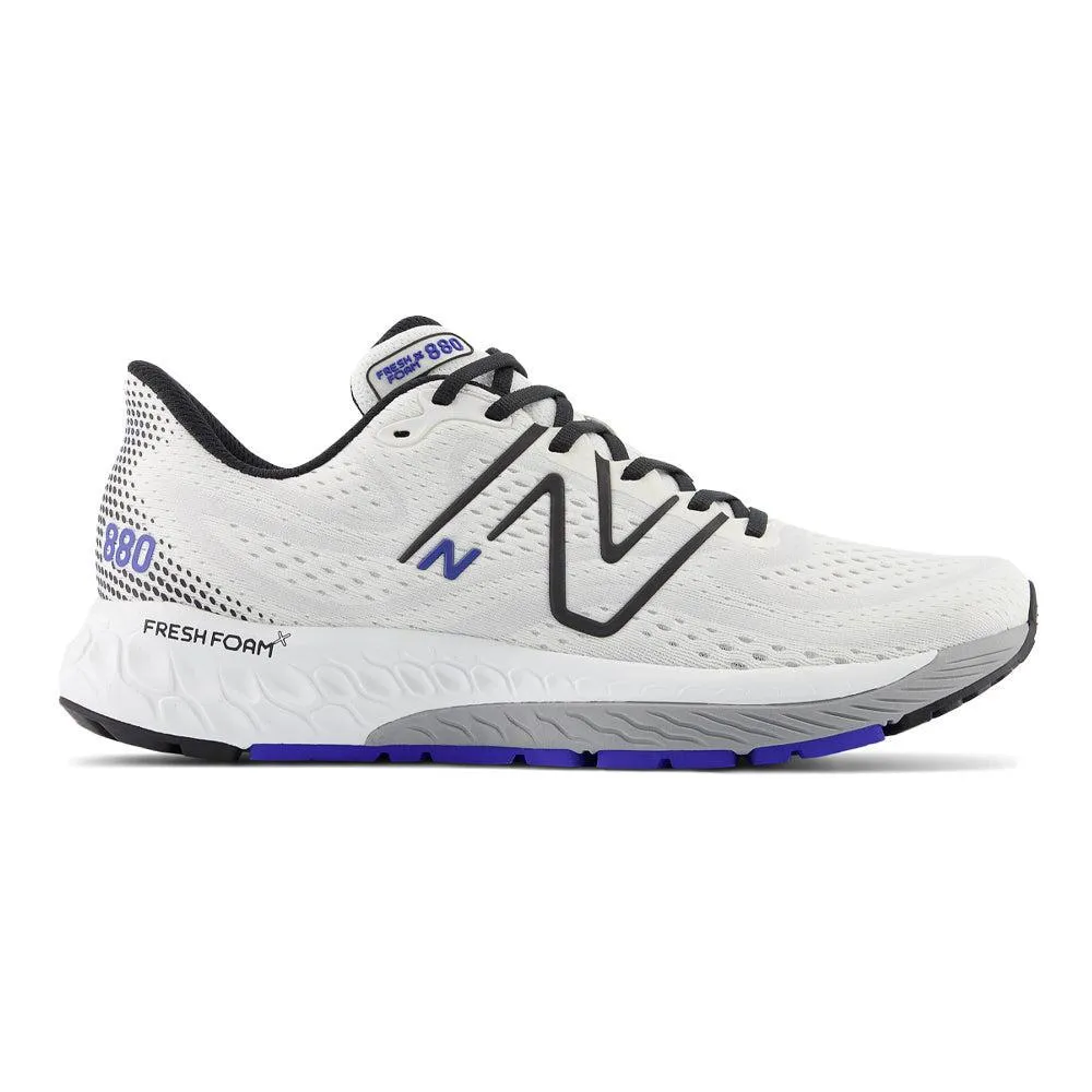 Men's New Balance Fresh Foam X 880v13, White/Black, 11 D Medium