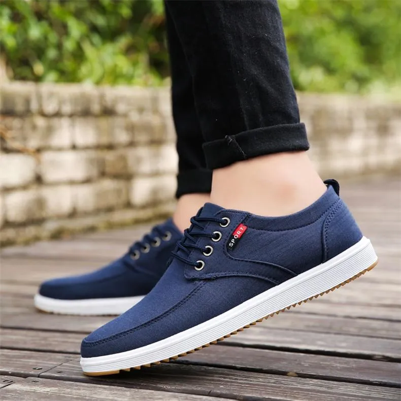 Men's Summer Canvas Breathable Shoes