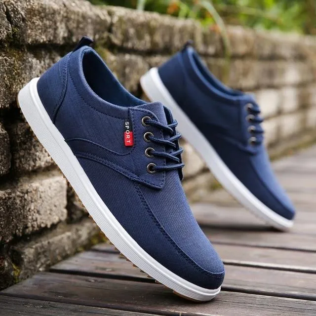 Men's Summer Canvas Breathable Shoes