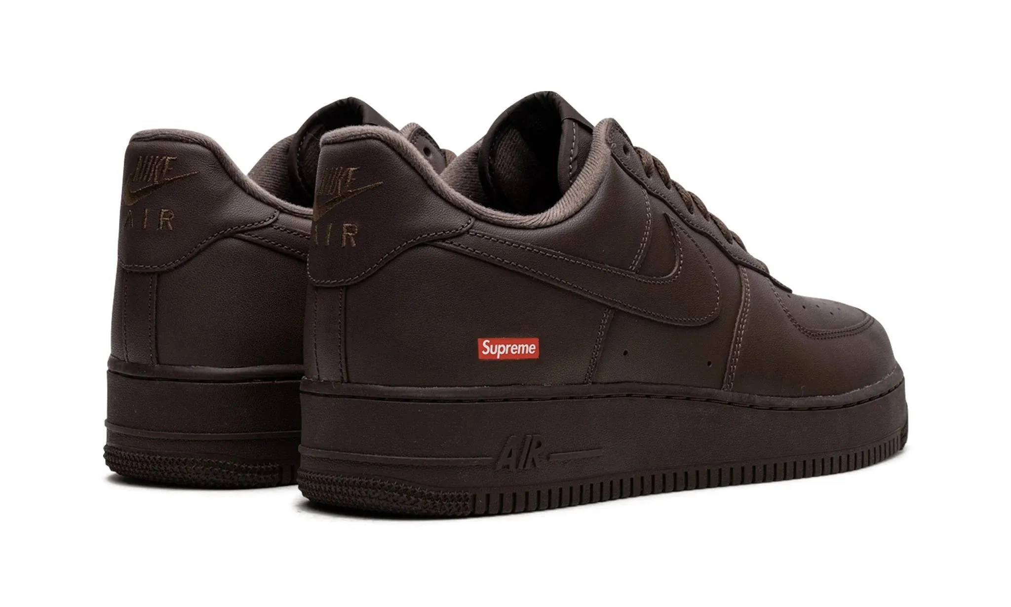 NIKE X SUPREME AIRFORCE 1 BAROQUE BROWN