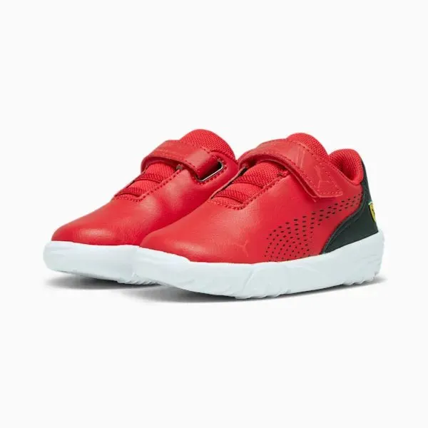 PUMA KIDS SCUDERIA FERRARI DRIFT CAT DECIMA MOTORSPORT RED SHOES