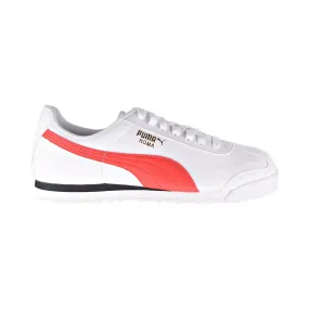 Puma Roma Basic  Men's Shoes Puma White-High Risk Red