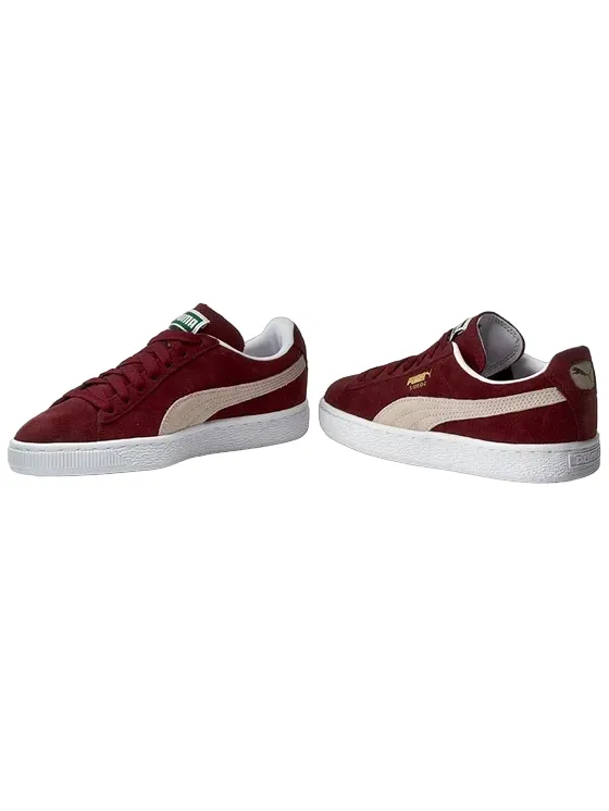 Puma Suede Classic men's sneakers shoe 352634 75 dark red