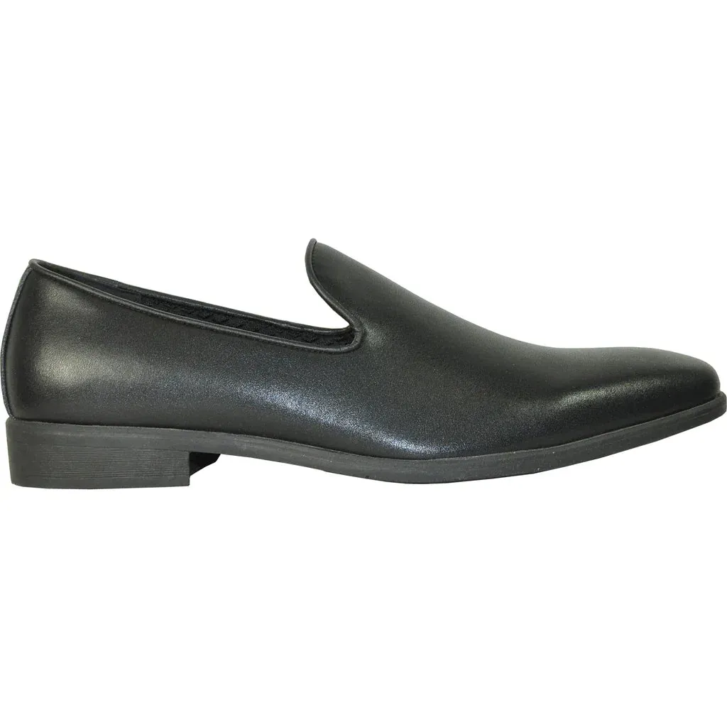 "Galileo" Black Matte Tuxedo Shoes