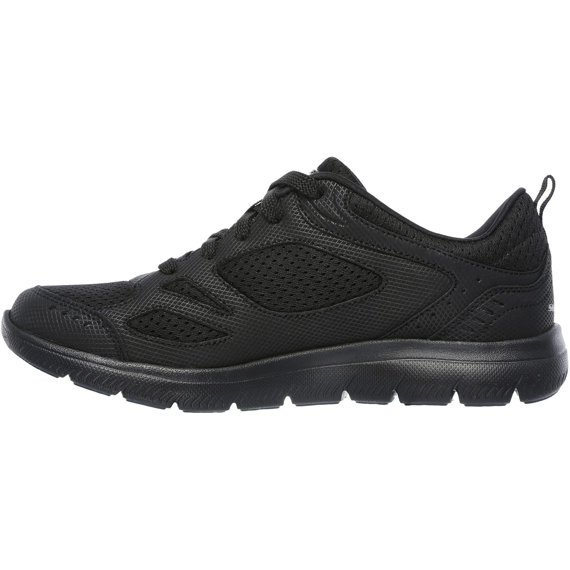 Skechers Summits Suited Womens Training Shoes - Black