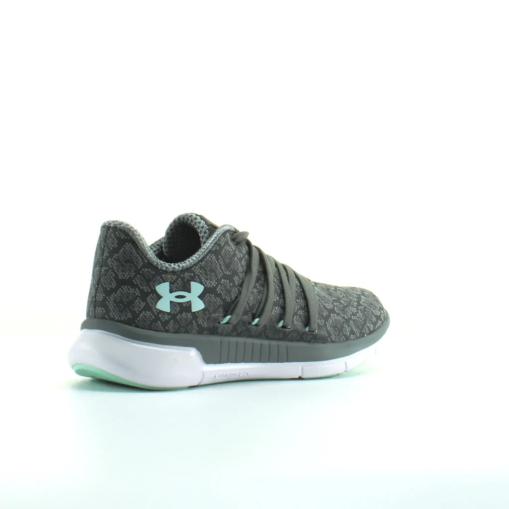 Under Armour Charged Transit Womens Lace Up Textile Trainers 3019860 100