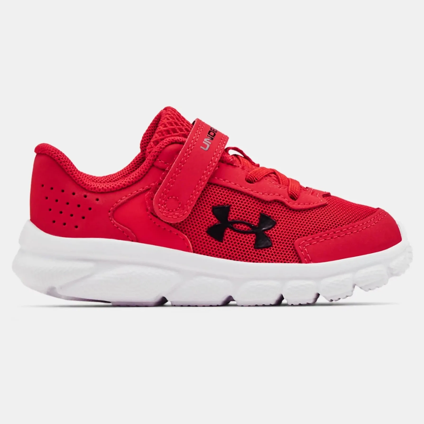 Under Armour Red/White/Black Assert 9 A/C Toddler Sneaker