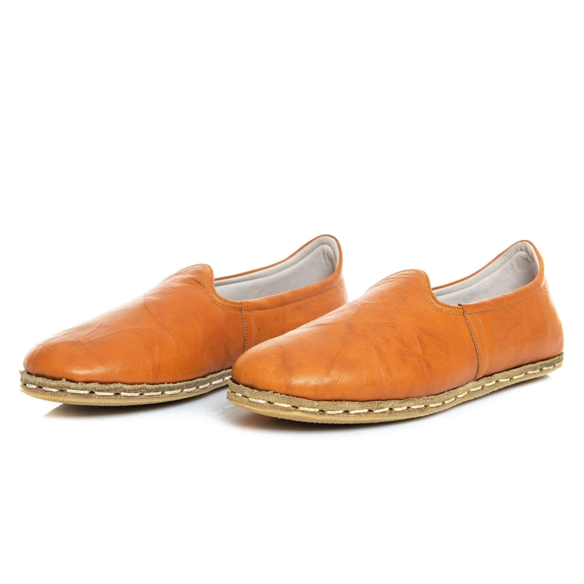 Women's Camel Slip On Shoes