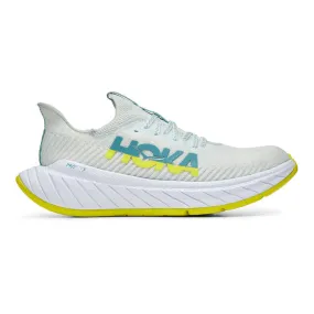 Women's Hoka One One Carbon X 3, Billowing Sail/Evening Primrose, 9 B Medium