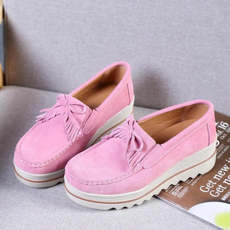 Women's Slip on Platform Shoes